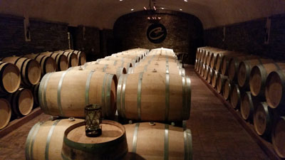 Wine barrels