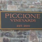 Piccione Vineyards sign